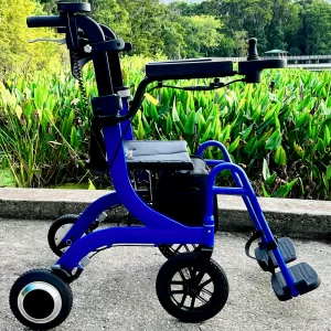 The Wheellator Motorized Walker Wheelchair