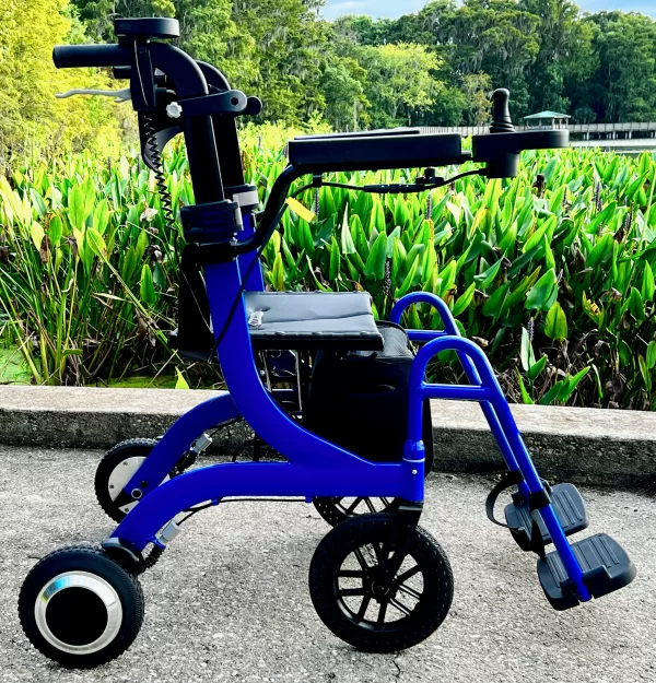 The Wheellator Motorized Walker Wheelchair